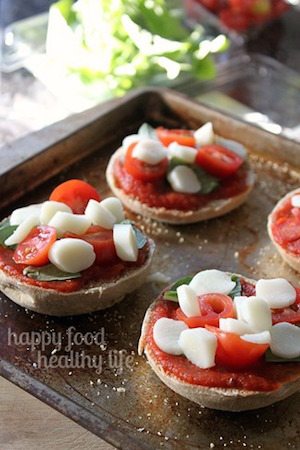 Mini Margherita Pizzas - 30 Minute Back to School Meals