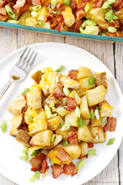 Loaded Potato and Chicken Casserole - Easy Meal Plan #12
