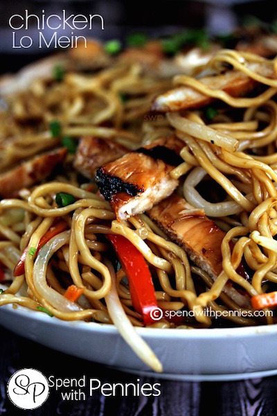 Chicken Lo Mein - Easy Meal Plan #14