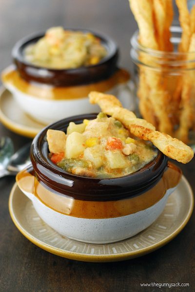 Chicken Pot Pie Soup - Easy Meal Plan #14