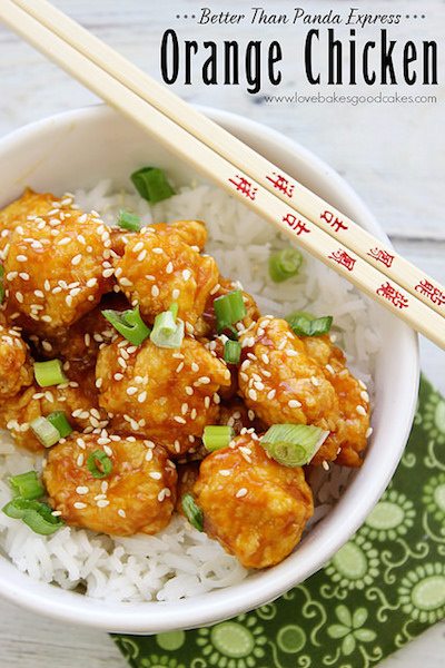 Orange Chicken - Easy Meal Plan #17