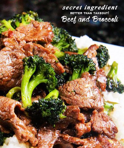 Secret Ingredient Beef and Broccoli - Easy Meal Plan #16