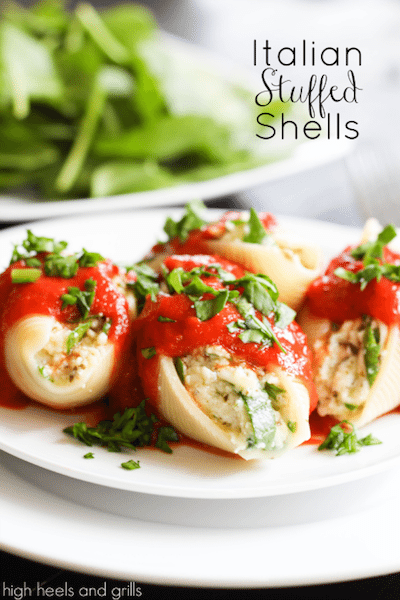 Italian Stuffed Shells - Easy Meal Plan #18