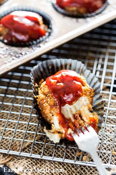 Havarti Stuffed Meatloaf Minis - Easy Meal Plan #18