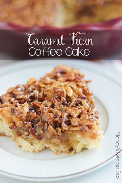 Caramel Pecan Coffee Cake - Easy Meal Plan #20
