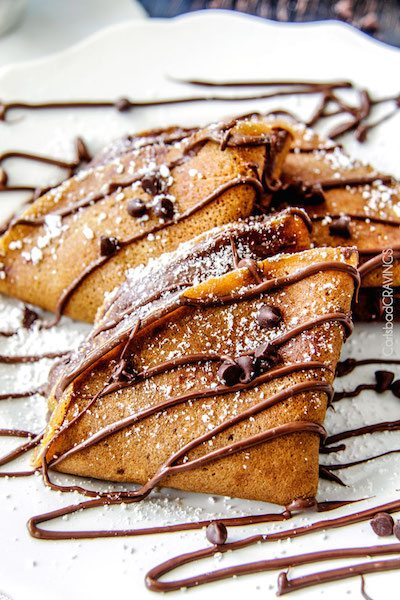 Pumpkin Nutella Crepes - Easy Meal Plan #22