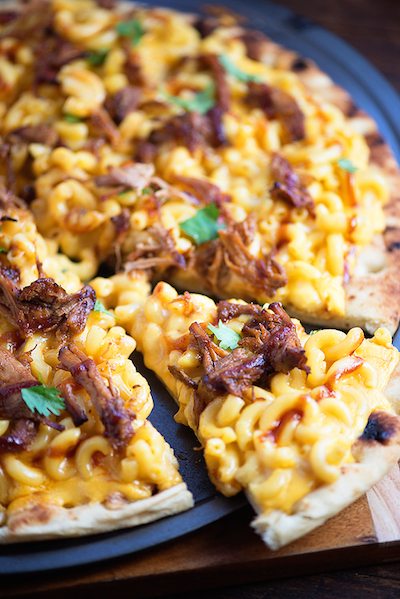 Pulled Pork Mac and Cheese Pizza - Easy Meal Plan #22