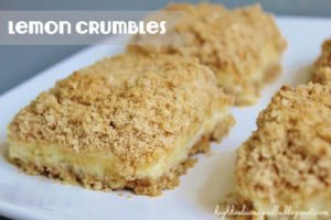 Lemon Crumbles