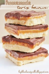 Homemade Twix Bars