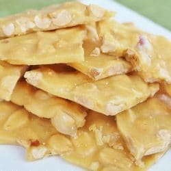 Microwave Peanut Brittle