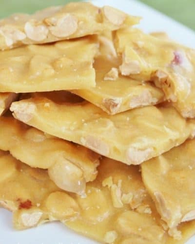 Microwave Peanut Brittle