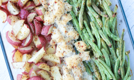 Green Beans, Chicken, and Potatoes "One Pan Wonder" Green Beans, Chicken, and Potatoes "One Pan Wonder"