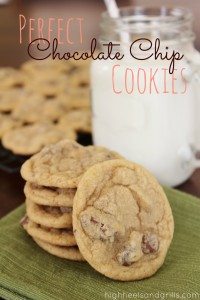 Perfect Chocolate Chip Cookies - These really are perfect. They're buttery, delicious, and always soft.