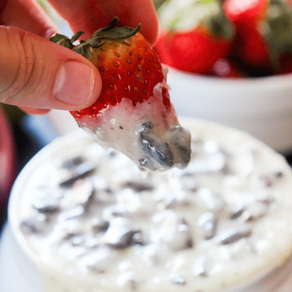 Cookies and Cream Fondue High Heels and Grills