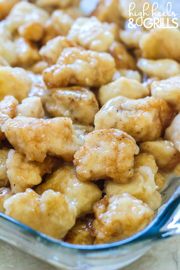 Baked Coconut Chicken. Better than take-out and so easy to make! This will be your new favorite dinner recipe.