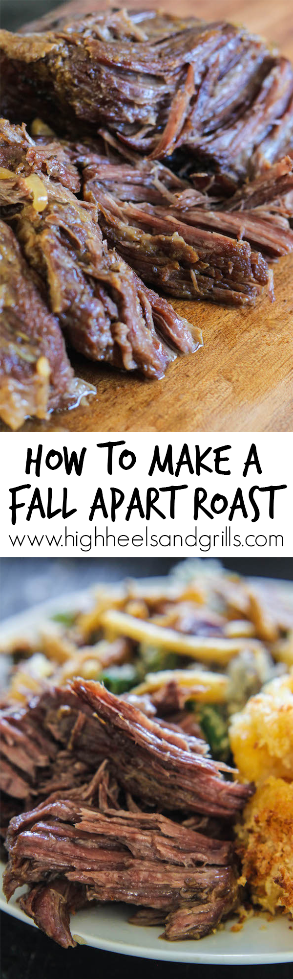 Easy Fall-Apart Pot Roast (Crock Pot / Slow Cooker) - The Food