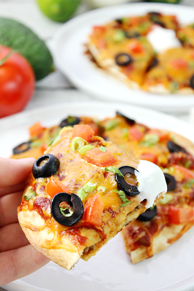 Mexican Pizza - Easy Dinner Meal Plan #2
