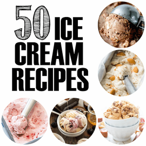 50 Ice Cream Recipes + A Kitchen Aid and Ice Cream Attachment Giveaway!