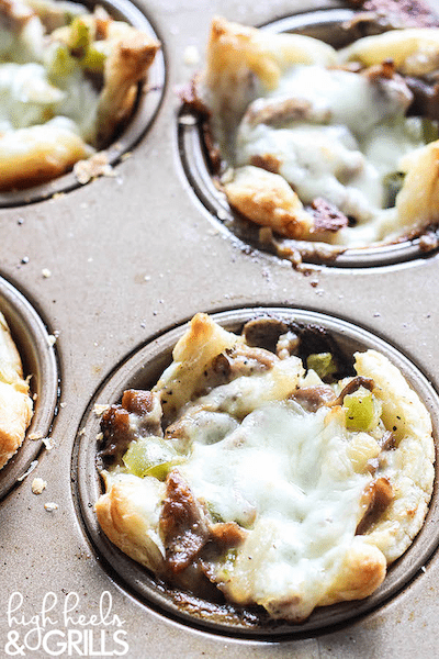 Philly Cheesesteak Cups - Easy Meal Plan Sunday #5