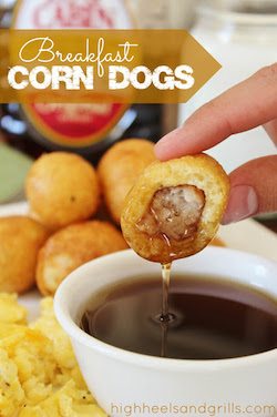 Breakfast Corn Dogs