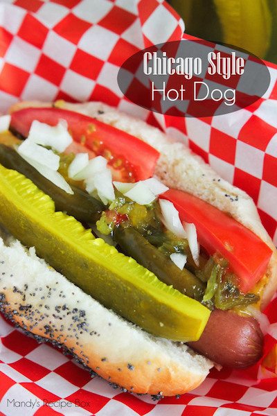 Chicago Style Hot Dog - Easy Meal Plan Sunday #2