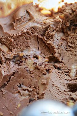 Snickers Ice Cream - 50 Ice Cream Recipes Roundup