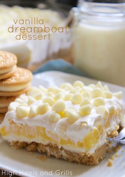 Vanilla Dreamboat Dessert - Easy Meal Plan Sunday #4