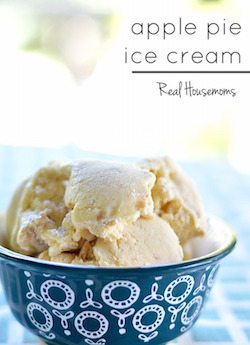 Apple Pie Ice Cream - 50 Ice Cream Recipes Roundup