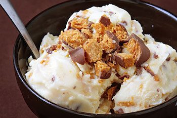Butterfinger Ice Cream - 50 Ice Cream Recipes Roundup