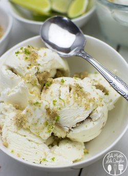 Key Lime Pie Ice Cream - 50 Ice Cream Recipes Roundup