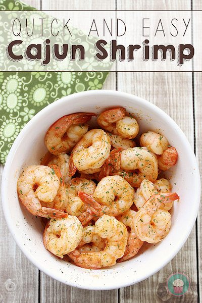 Quick and Easy Cajun Shrimp - Easy Meal Plan #9