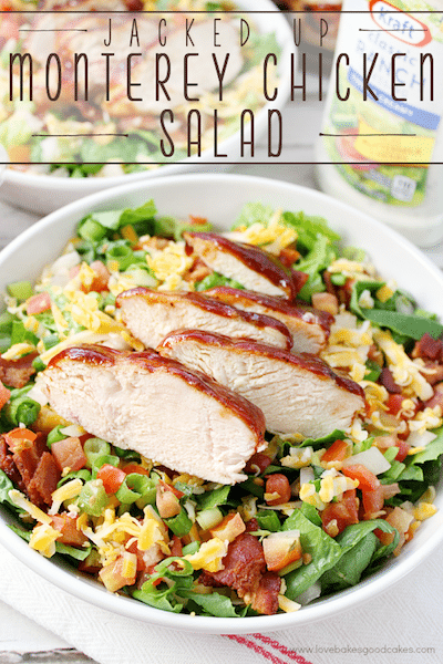 Jacked up Monterey Chicken Salad - Easy Meal Plan #8