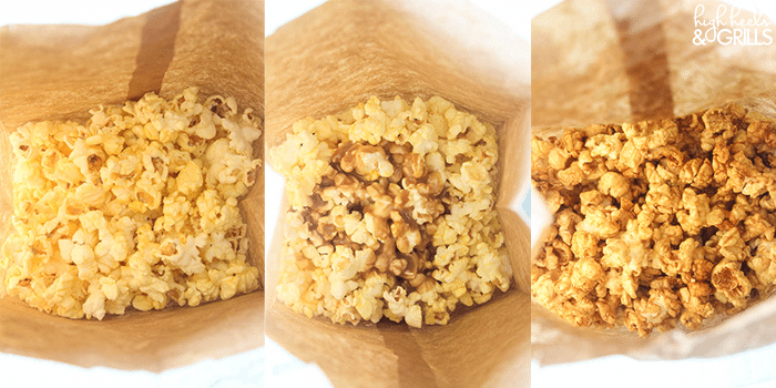 This Brown Bag Crunchy Caramel Popcorn is buttery, delicious, and so easy to make. It is all done in just the microwave, using Pop Secret Popcorn, and is a great snack idea that can be whipped up in minutes.