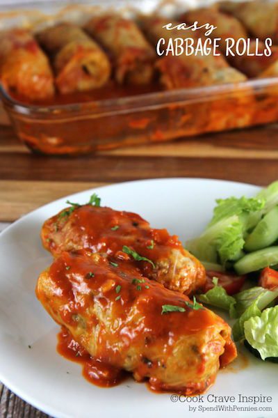 Easy Cabbage Rolls - Easy Meal Plan #10
