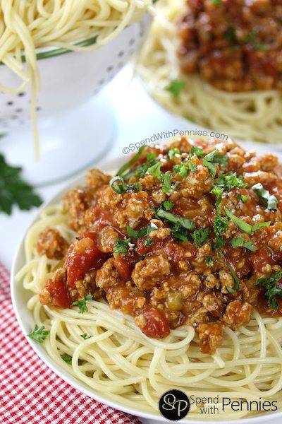 The Best Homemade Pasta Sauce - Easy Meal Plan #7