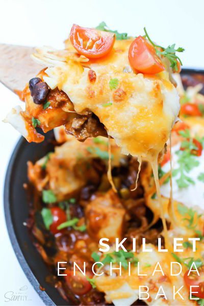 Skillet Enchilada Bake - Easy Meal Plan #10