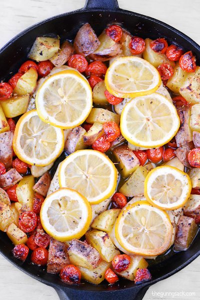 Oven Roasted Lemon Garlic Chicken - Easy Meal Plan #10