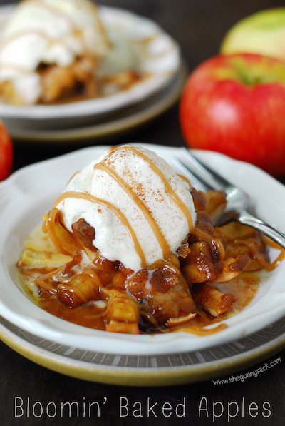 Bloomin' Baked Apples - Easy Meal Plan #12