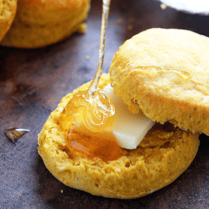 Pumpkin Buttermilk Biscuits