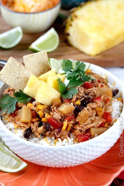 Sweet and Spicy Pineapple Salsa Chicken - Easy Meal Plan #13