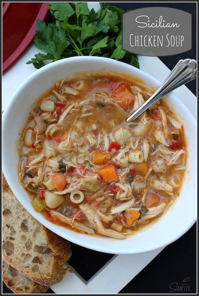 Sicilian Chicken Soup - Easy Meal Plan #14