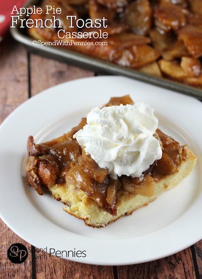 Overnight Apple Pie French Toast - Easy Meal Plan #19