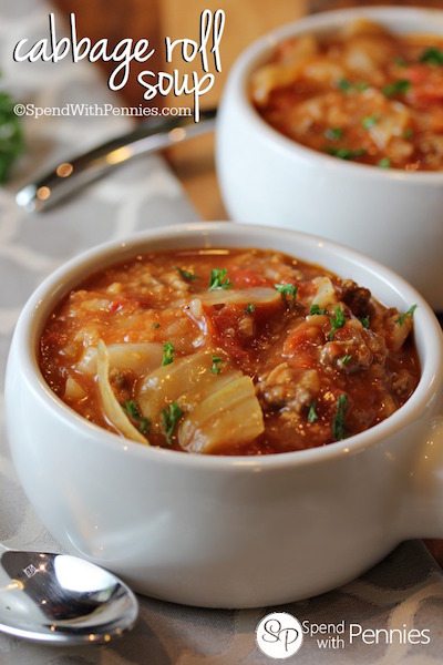 Cabbage Roll Soup - Easy Meal Plan #18