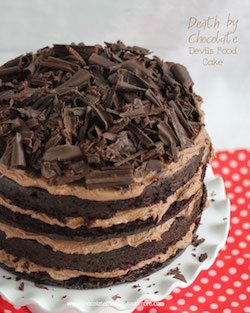 Death by Chocolate Devil's Food Cake