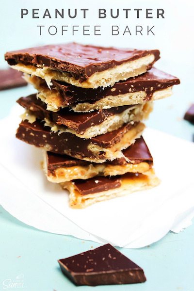 Peanut Butter Toffee Bark - Easy Meal Plan #19