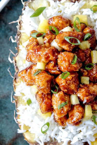 Sticky Pineapple Ginger Chicken - Easy Meal Plan #18