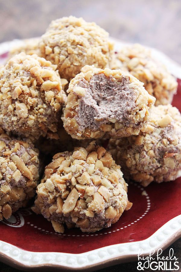 Chocolate Cream Peanut Balls