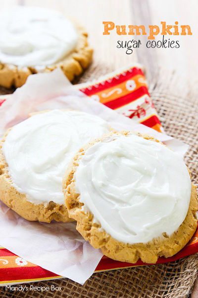 Pumpkin Sugar Cookies - Easy Meal Plan #21