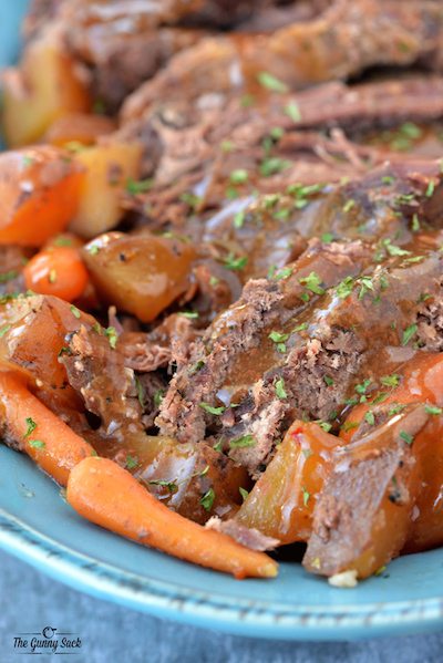 Slow Cooker Pot Roast - Easy Meal Plan #20