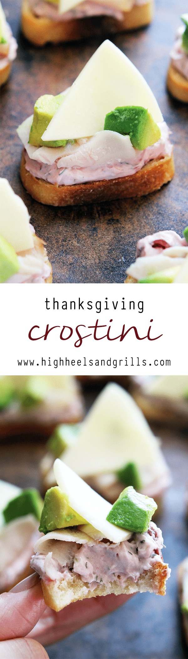 Thanksgiving Crostini Collage